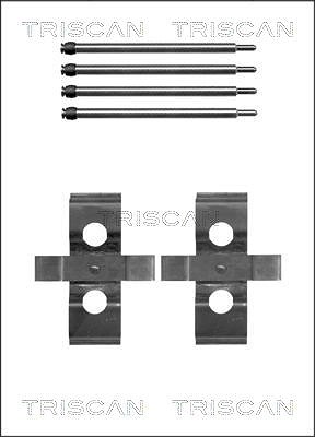 Triscan Zubehörsatz, Scheibenbremsbelag [Hersteller-Nr. 8105231601] für Mercedes-Benz von TRISCAN