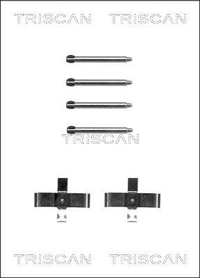 Triscan Zubehörsatz, Scheibenbremsbelag [Hersteller-Nr. 8105231581] für Mercedes-Benz von TRISCAN