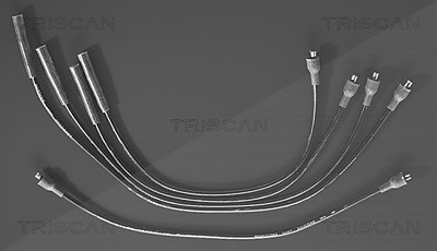 Triscan Zündleitungssatz [Hersteller-Nr. 88607220] für Opel, Ford von TRISCAN