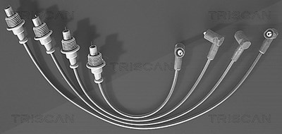 Triscan Zündleitungssatz [Hersteller-Nr. 88604331] für Citroën, Fiat, Peugeot von TRISCAN