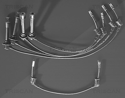Triscan Zündleitungssatz [Hersteller-Nr. 88607150] für Mazda von TRISCAN