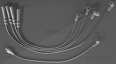 Triscan Zündleitungssatz [Hersteller-Nr. 88604119] für Mitsubishi, Nissan, Saab, Toyota von TRISCAN