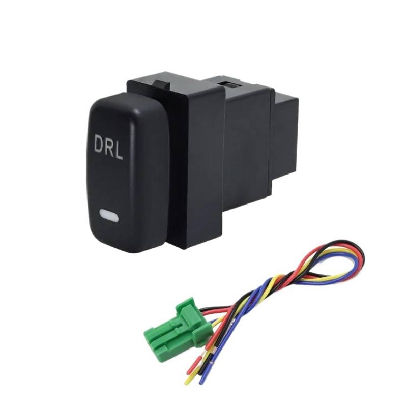 1PC 12V rot Garage Tür DRL Batterie Netzteil Lenkung SheelSwitch Taste(DRL) von TROIOIUM