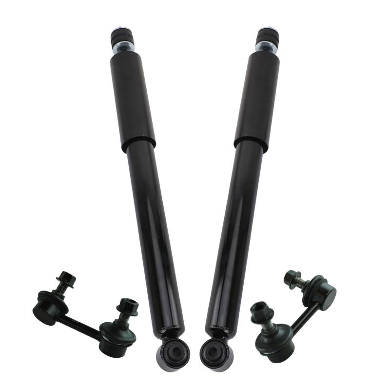 TRQ Hinterradaufhängungs-Set, Stoßdämpfer, Sway Bar Stabilisator, kompatibel mit Honda Civic 2012–2015 von TRQ