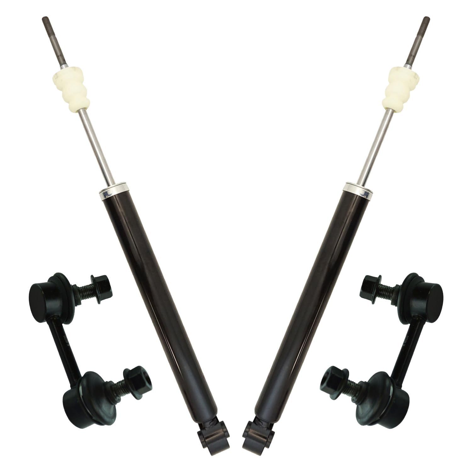 TRQ Hinterradaufhängungs-Set, Stoßdämpfer, Sway Bar Stabilisator, kompatibel mit Honda Civic 2013–2015 von TRQ