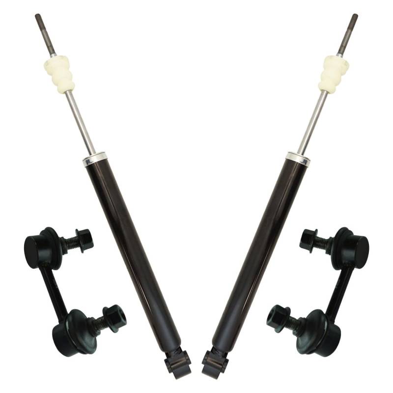 TRQ Hinterradaufhängungs-Set, Stoßdämpfer, Sway Bar Stabilisator, kompatibel mit Honda Civic 2013–2015 von TRQ