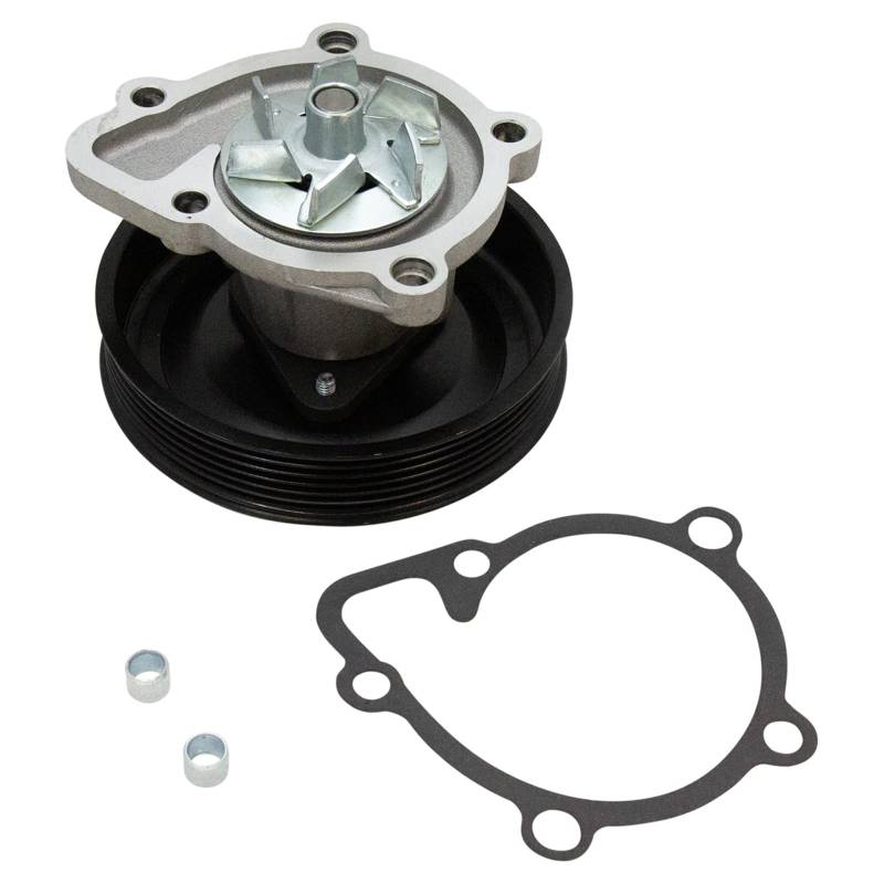 TRQ Motorwasserpumpe, kompatibel mit Hyundai Santa Fe 2006-2010 Sonata 2010-2011 Tucson 2010-2013 Kia Forte Forte Koup Optima 2007-2010 Rondo 2011 Sorento von TRQ