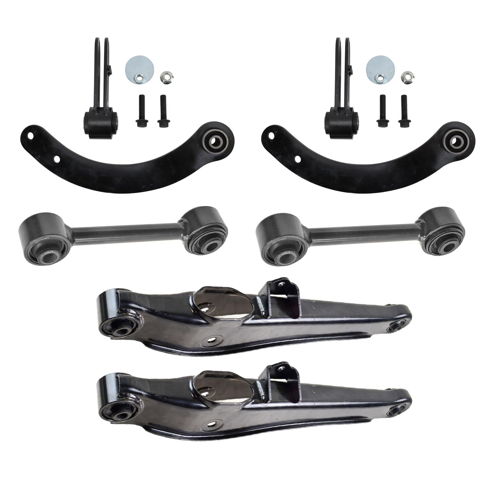 TRQ Querlenker-Set, hinten kompatibel mit 07-12 Dodge 07-17 Jeep von TRQ