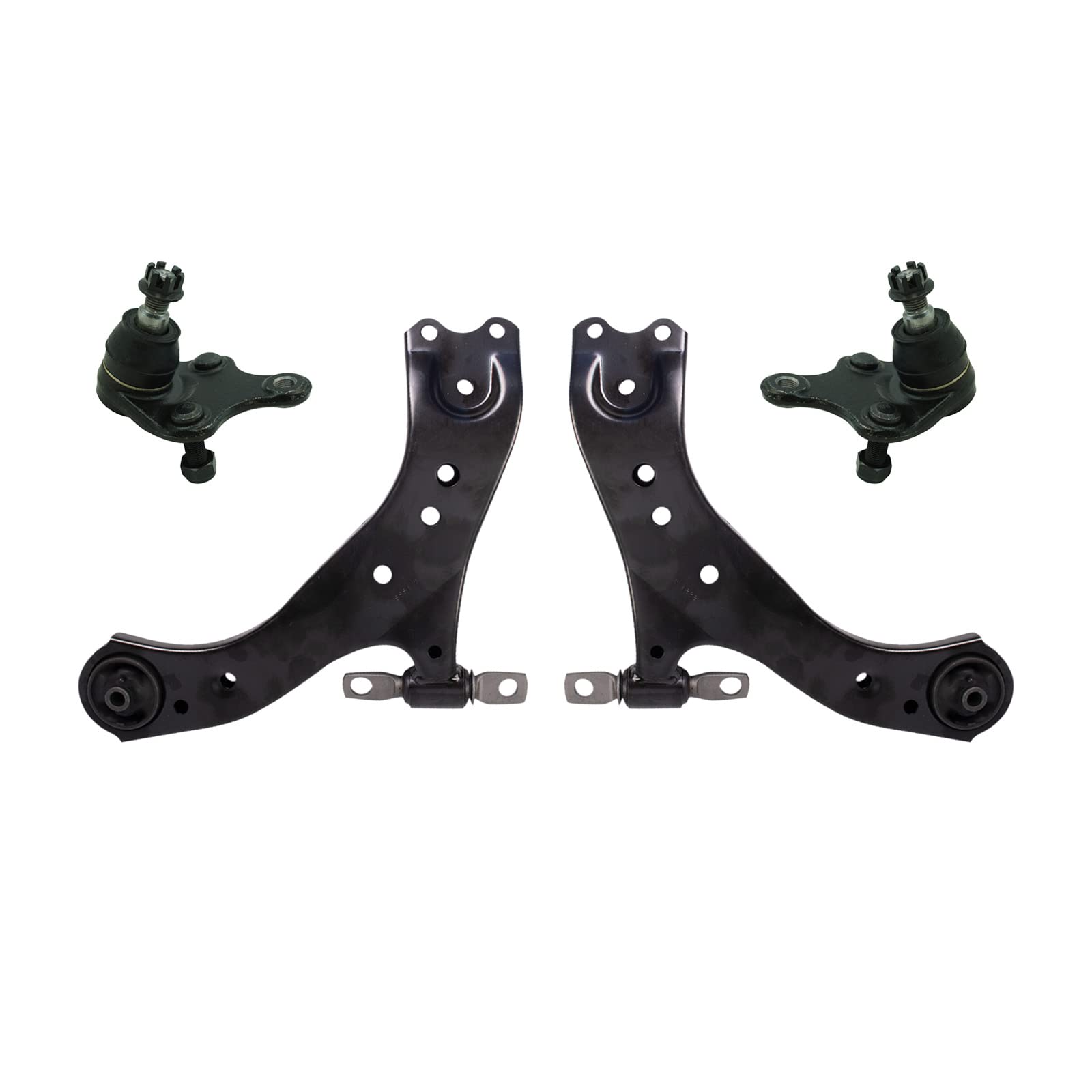 TRQ Querlenker vorne unten mit Kugelgelenk Set kompatibel mit 2019-2021 Lexus ES300h ES350 2019-2022 Toyota Avalon 2018-2022 Camry von TRQ