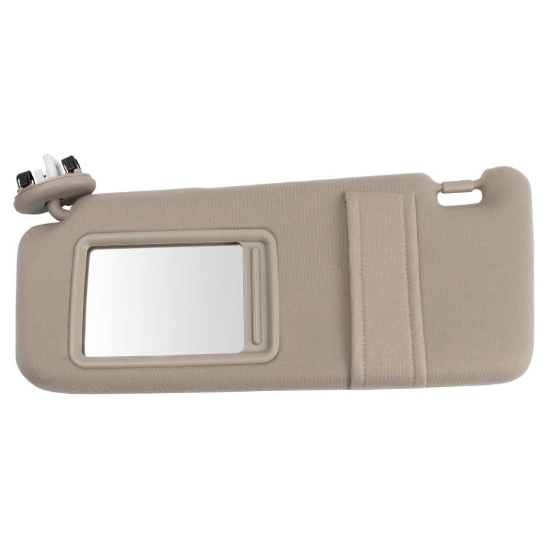 TRQ Sonnenblende links, beige, passend für Toyota Camry 2007–2011 von TRQ