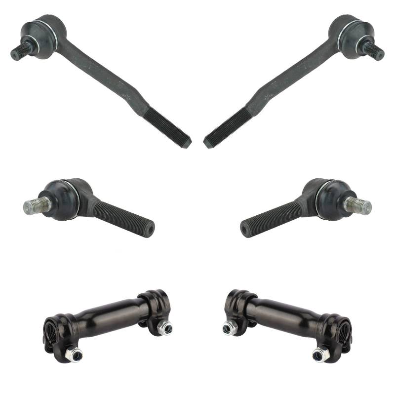 TRQ Spurstangenset vorne innen und außen kompatibel mit Toyota 4Runner Pickup 1993-1998 T100 von TRQ