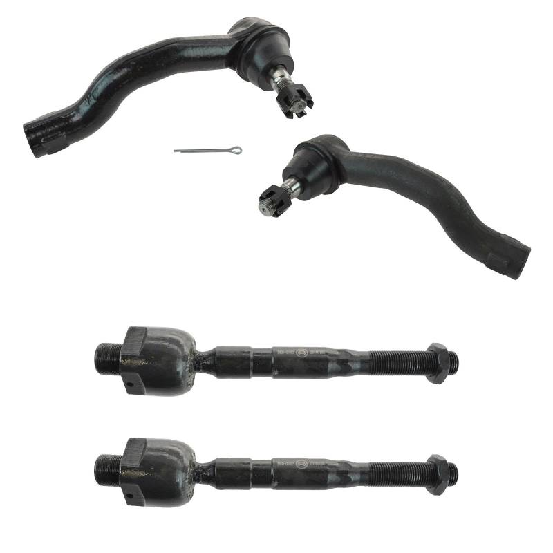 TRQ Spurstangenset vorne kompatibel mit Nissan Frontier 2005-2019 2005-2012 Pathfinder 2005-2015 Xterra 2009-2012 Suzuki Equator von TRQ