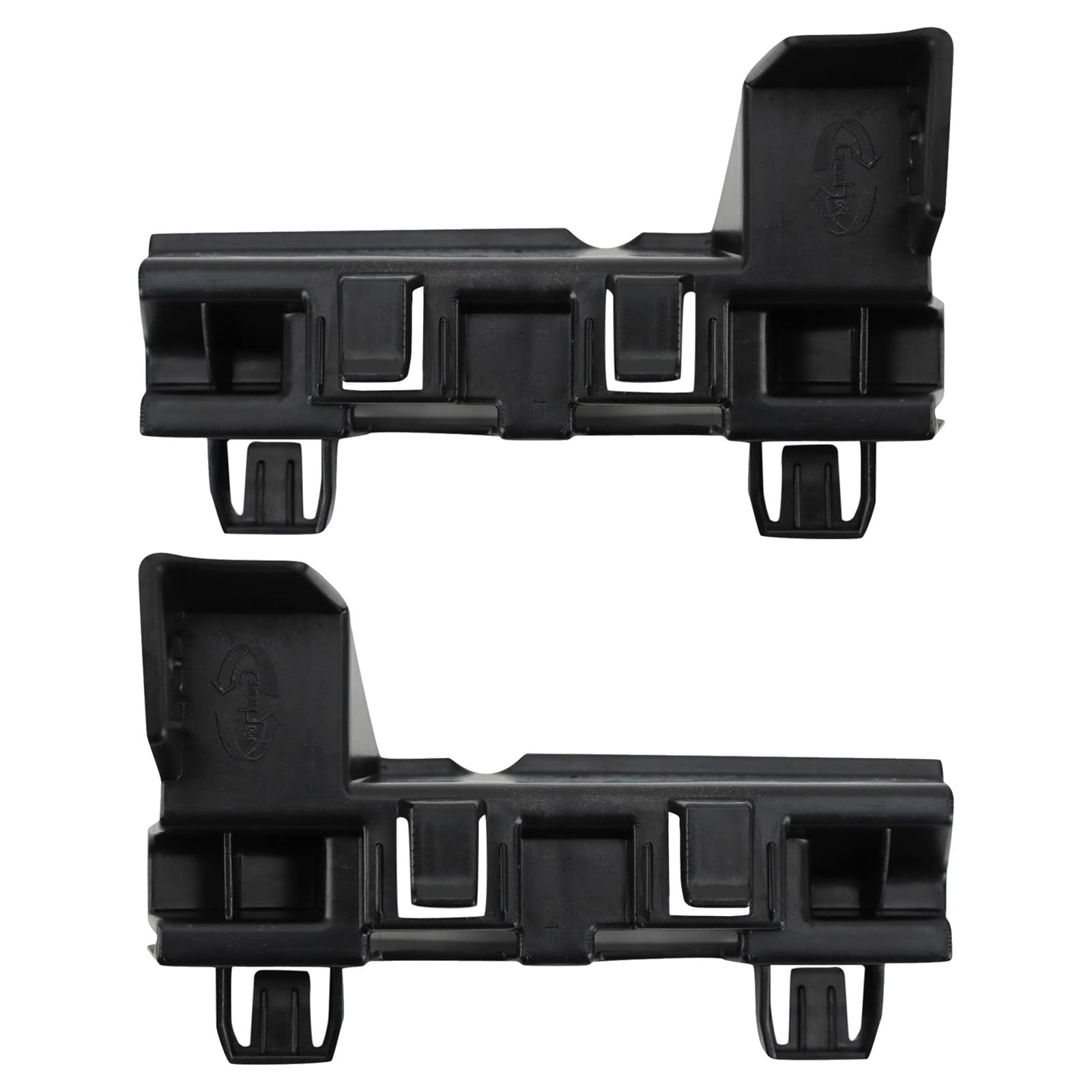 TRQ Stoßstangen-Halterungs-Set vorne, kompatibel mit Ford Explorer FO1066170 FO1067170 2006–2010 von TRQ