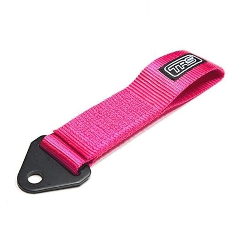 TRS-MOTORSPORT NEON PINK Original TRS Schlaufe Universal Abschleppschlaufe Abschleppöse Racing Tow Hook JDM Tuning, TRS-AS-PINK von TRS-MOTORSPORT