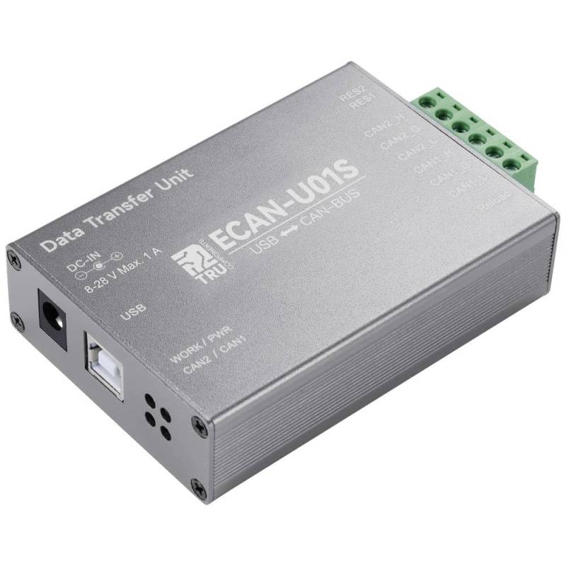 TRU Components TC-ECAN-U01S CAN Umsetzer USB, CAN-Bus 8 V/DC, 28 V/DC 1 St. von TRU Components