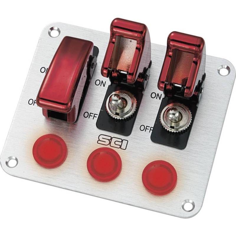 TRU Components 1587938 Kfz-Bedienpanel TC-R18-P3A 12 V/DC 20 A 1 x Aus/EIN rastend 1 St. von TRU Components