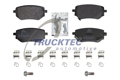 Trucktec Automotive Bremsbelagsatz, Scheibenbremse [Hersteller-Nr. 02.35.633] für Mercedes-Benz von TRUCKTEC AUTOMOTIVE