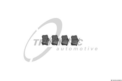 Trucktec Automotive Bremsbeläge hinten (Satz) [Hersteller-Nr. 07.35.105] für Audi, Citroën, Ds, Fiat, Ford, Lancia, Opel, Peugeot, Renault, Seat, Skod von TRUCKTEC AUTOMOTIVE