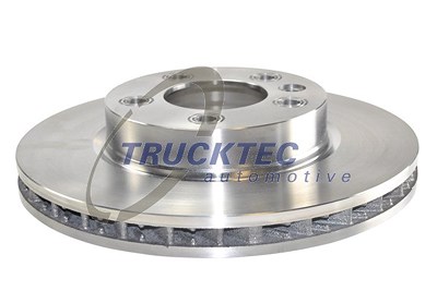 Trucktec Automotive 1x Bremsscheibe Vorne Belü links [Hersteller-Nr. 07.35.187] für Audi, Porsche, VW von TRUCKTEC AUTOMOTIVE