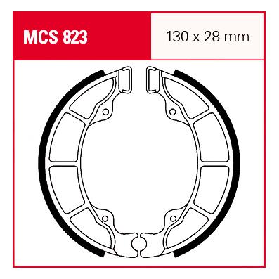 TRW Lucas Bremsbacken MCS823 130x28mm von TRW Lucas