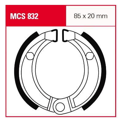 TRW Lucas Bremsbacken MCS832 85x20mm von TRW Lucas