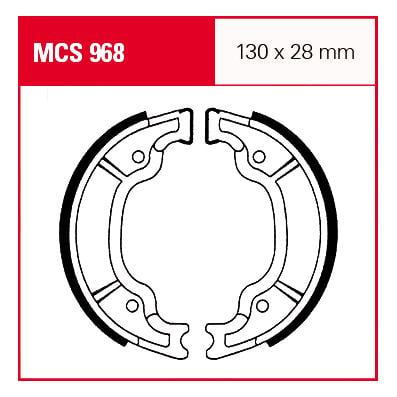 TRW Lucas Bremsbacken MCS968 130x28mm von TRW Lucas