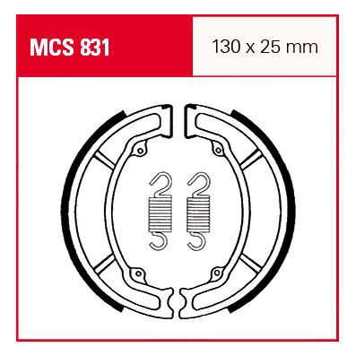 TRW Lucas Bremsbacken iF MCS831 130x25mm von TRW Lucas