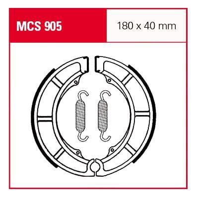 TRW Lucas Bremsbacken iF MCS905 180x40mm von TRW Lucas