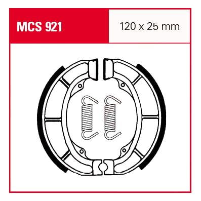 TRW Lucas Bremsbacken iF MCS921 120x25mm von TRW Lucas