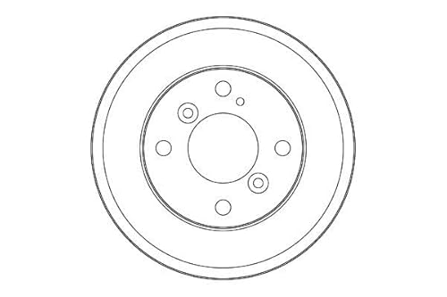 2x TRW DB4553 Bremstrommeln Set Ø200mm Hinten von TRW