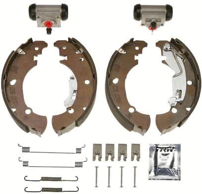 Bremsbackensatz Hinterachse TRW BK1766 von TRW