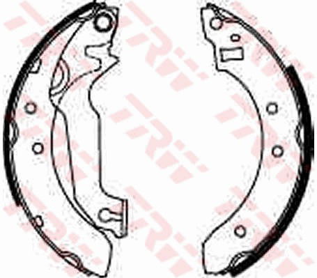 Bremsbackensatz Hinterachse TRW GS6227 von TRW