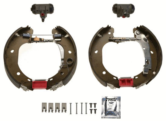 Bremsbackensatz Hinterachse TRW GSK1151 von TRW