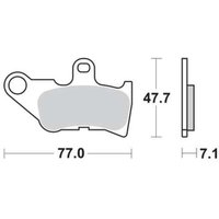 Bremsbelagsatz TRW MCB728 von Trw