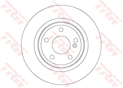 Trw Bremsscheibe [Hersteller-Nr. DF6886] für Infiniti von TRW