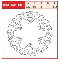 Bremsscheibe TRW MST441EC, 1 Stück von Trw