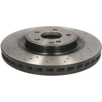 Bremsscheibe TRW DF6633S vorne, belüftet, perforiert, 1 Stück von Trw