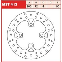 Bremsscheibe TRW MST413, 1 Stück von Trw