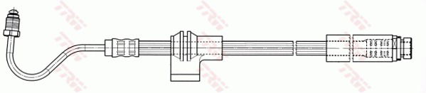 Bremsschlauch Hinterachse rechts TRW PHD562 von TRW