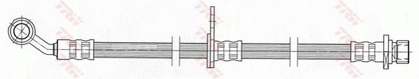 Bremsschlauch Vorderachse links TRW PHD462 von TRW