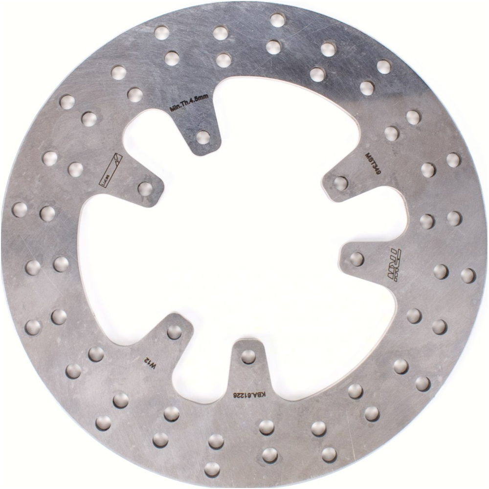 Scheibenbremse, brake disk bremsscheibe starr mst 349 von TRW