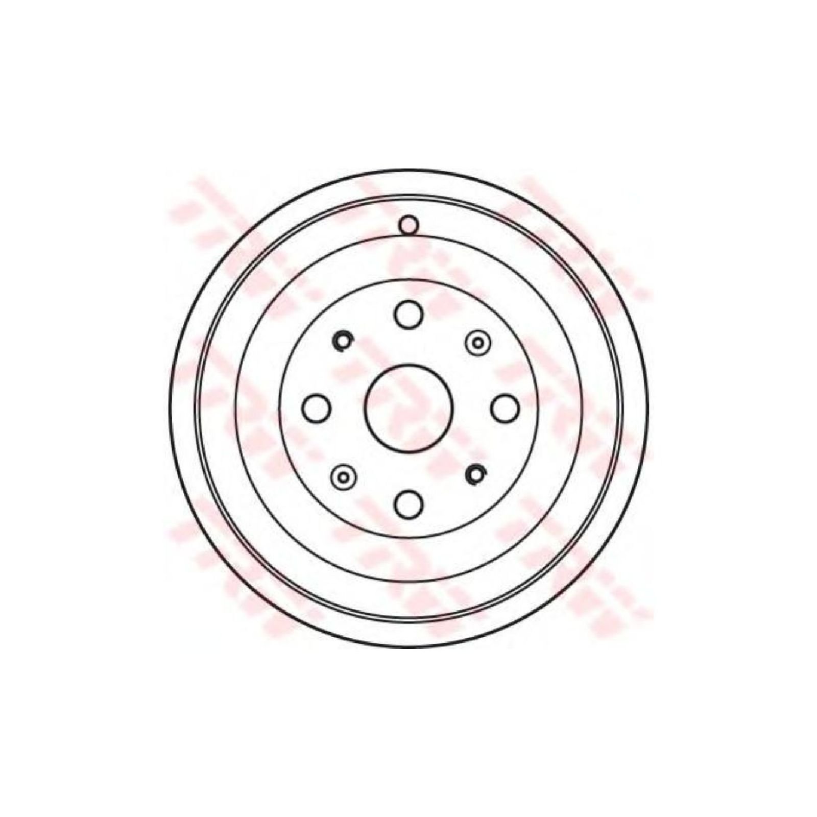 TRW AUTOMOTIVE AFTERMARKET DB4393 Bremstrommel von TRW