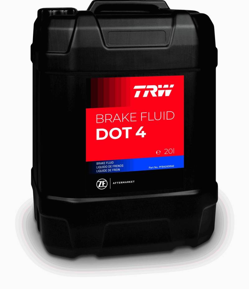 TRW Auto Aftermarket PFB420DR DOT 4 Bremsflüssigkeit, 20 l von TRW