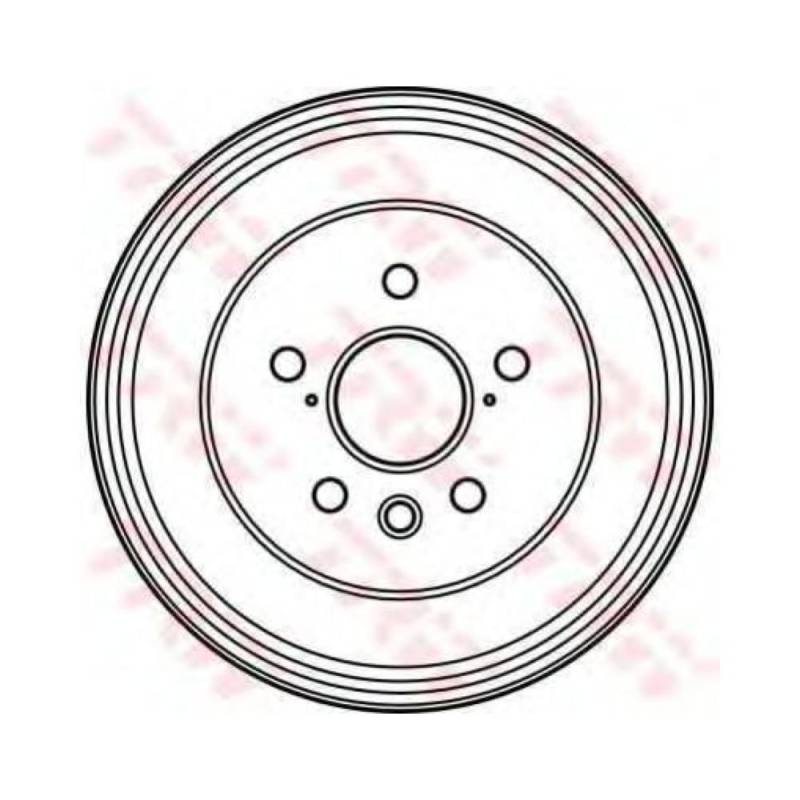 TRW Automotive AfterMarket DB4110 Bremstrommel von TRW