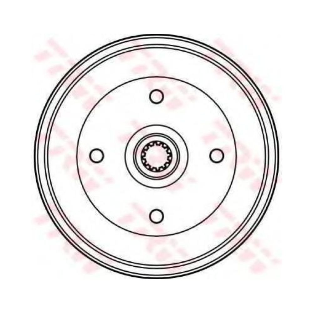 TRW Automotive AfterMarket DB4143 Bremstrommel von TRW