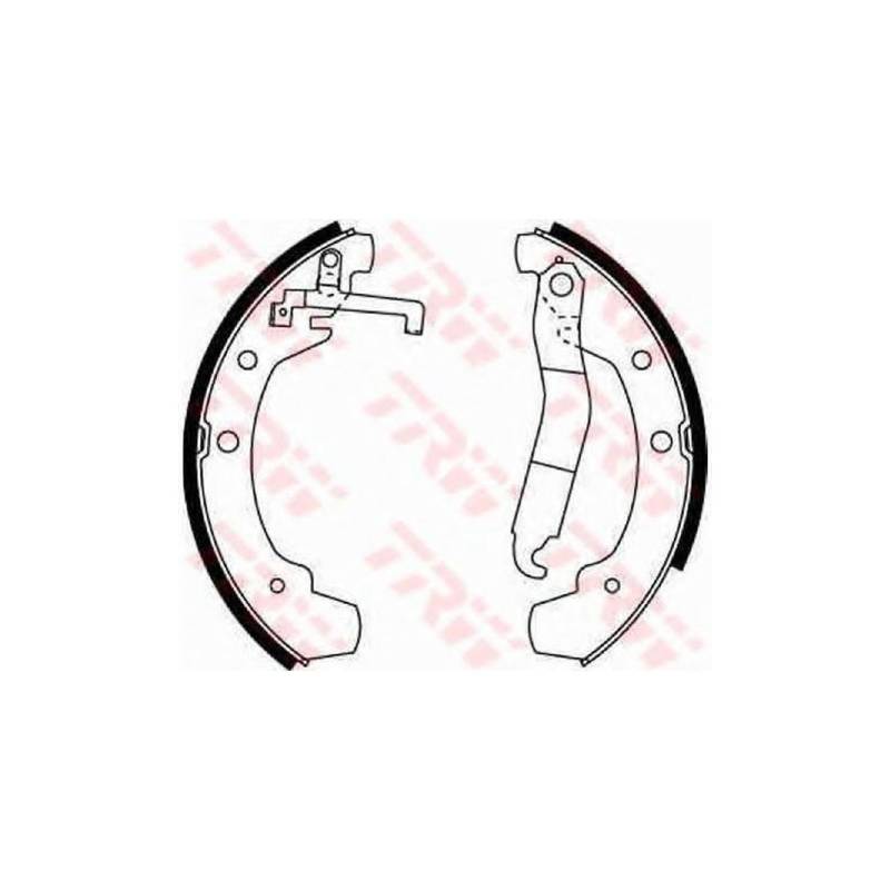 TRW Automotive AfterMarket GS8149 Bremsbacke von TRW