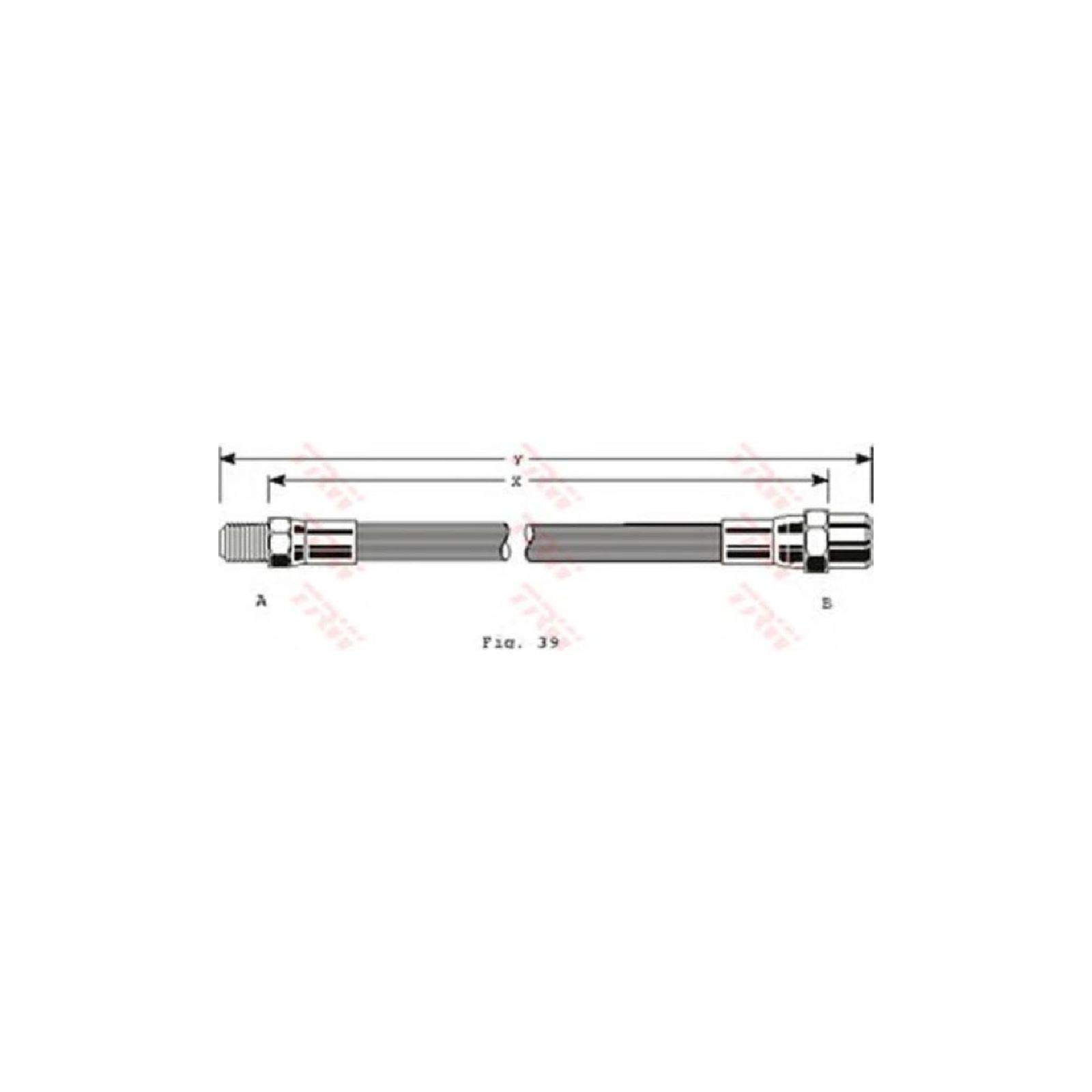 TRW Automotive AfterMarket PHB138 Bremsschlauch von TRW