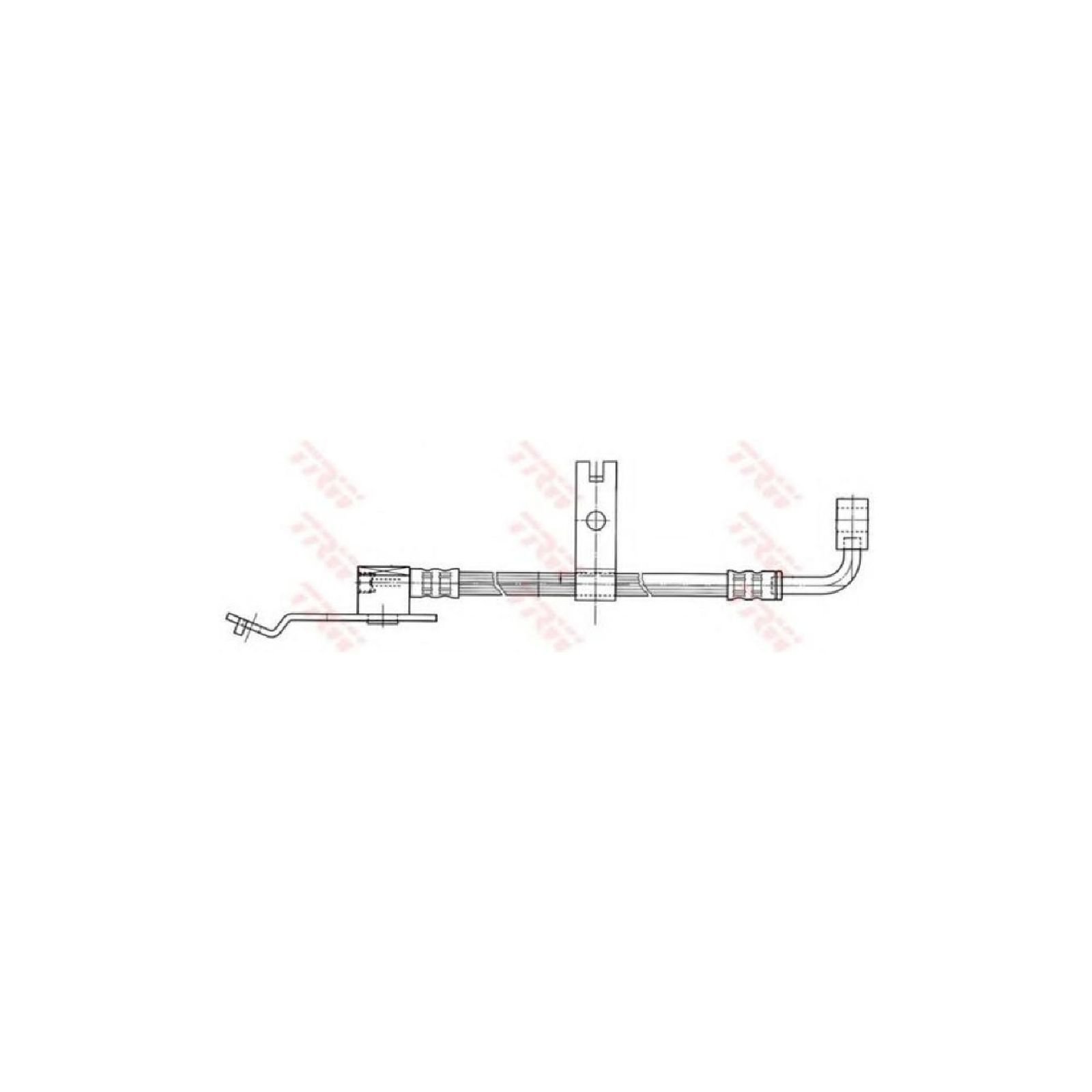 TRW Automotive AfterMarket PHD402 Bremsschlauch von TRW