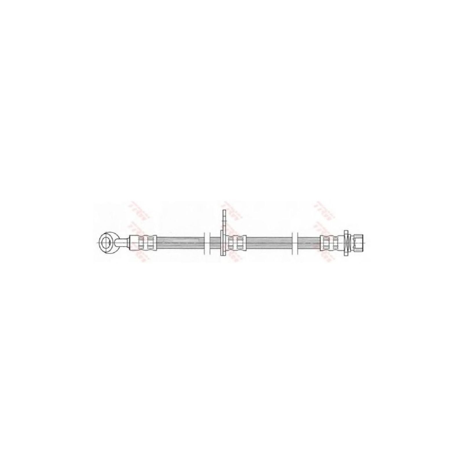 TRW Automotive AfterMarket PHD449 Bremsschlauch von TRW