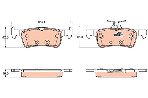 TRW GDB2055 Bremsbeläge von TRW